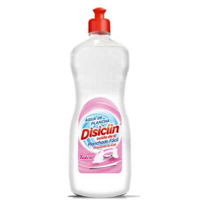 Agua de Plancha 1000 ml - Talco Rosa DISICLIN
