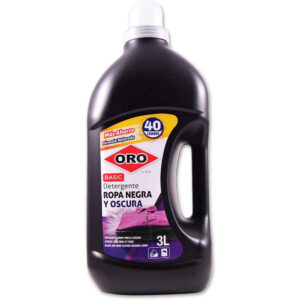 Detergente Negro Basic Oro 3 L.