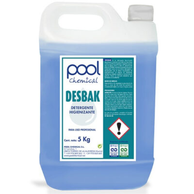 DESBAK Detergente Desinfectante Bactericida 5 Ltr.
