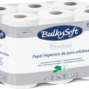 Papel Higienico Domestico Bulkysoft 300 Serv.